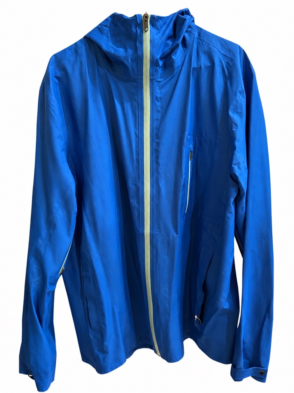 Lululemon Blue Hooded Lightweight Jacket – Size XL